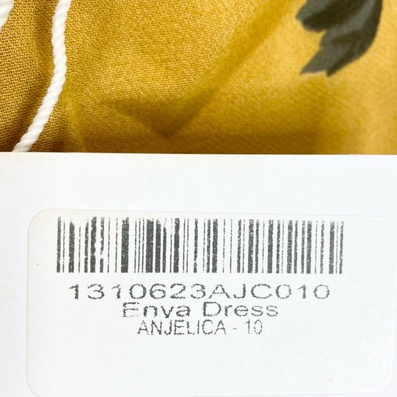 Reformation Enva Maxi Dress In Anjelica 10 NWT - Picture 9 of 11